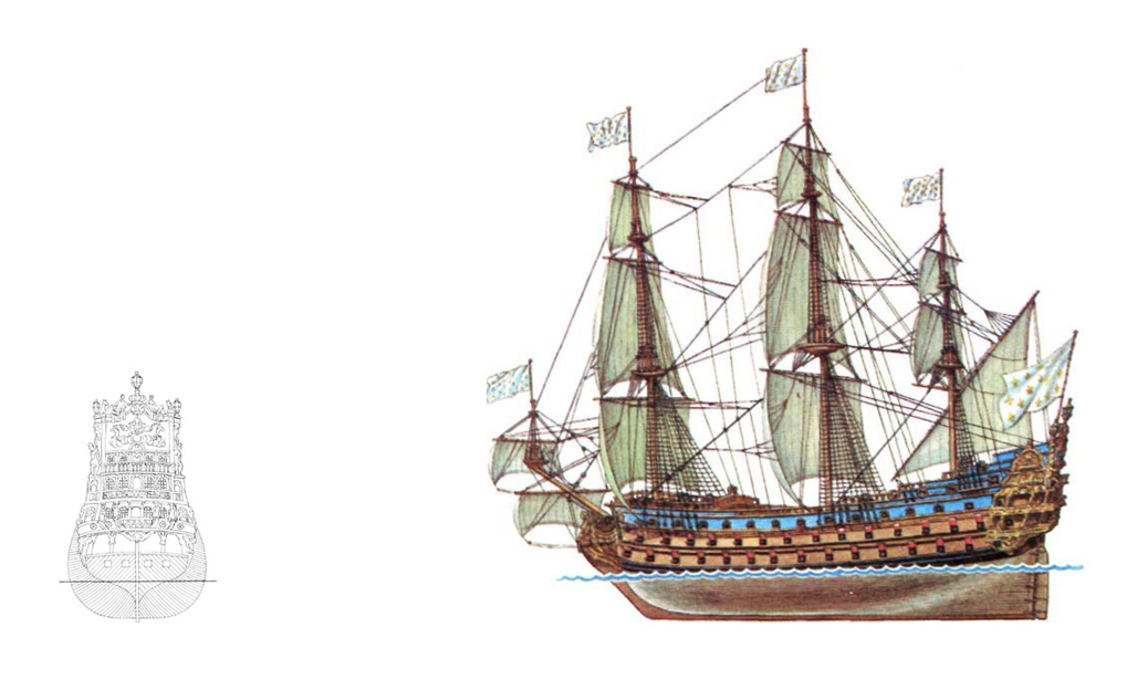 Французский линейный корабль Солей Руайяль