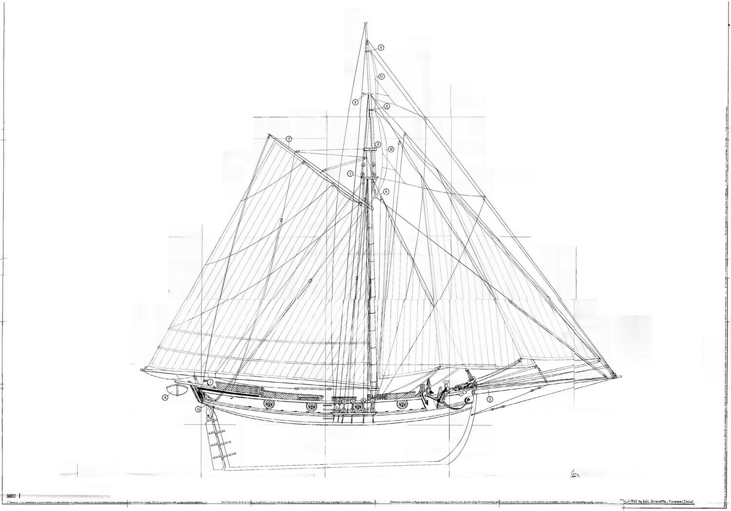 Парусный корабль Альдебаран 1790