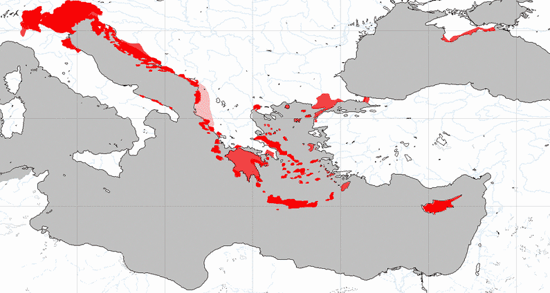 Венецианская империя карта
