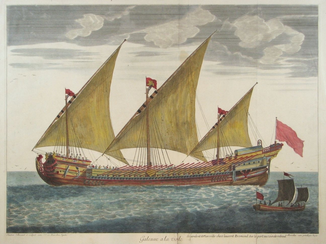 Парусно-гребной военный корабль галеас