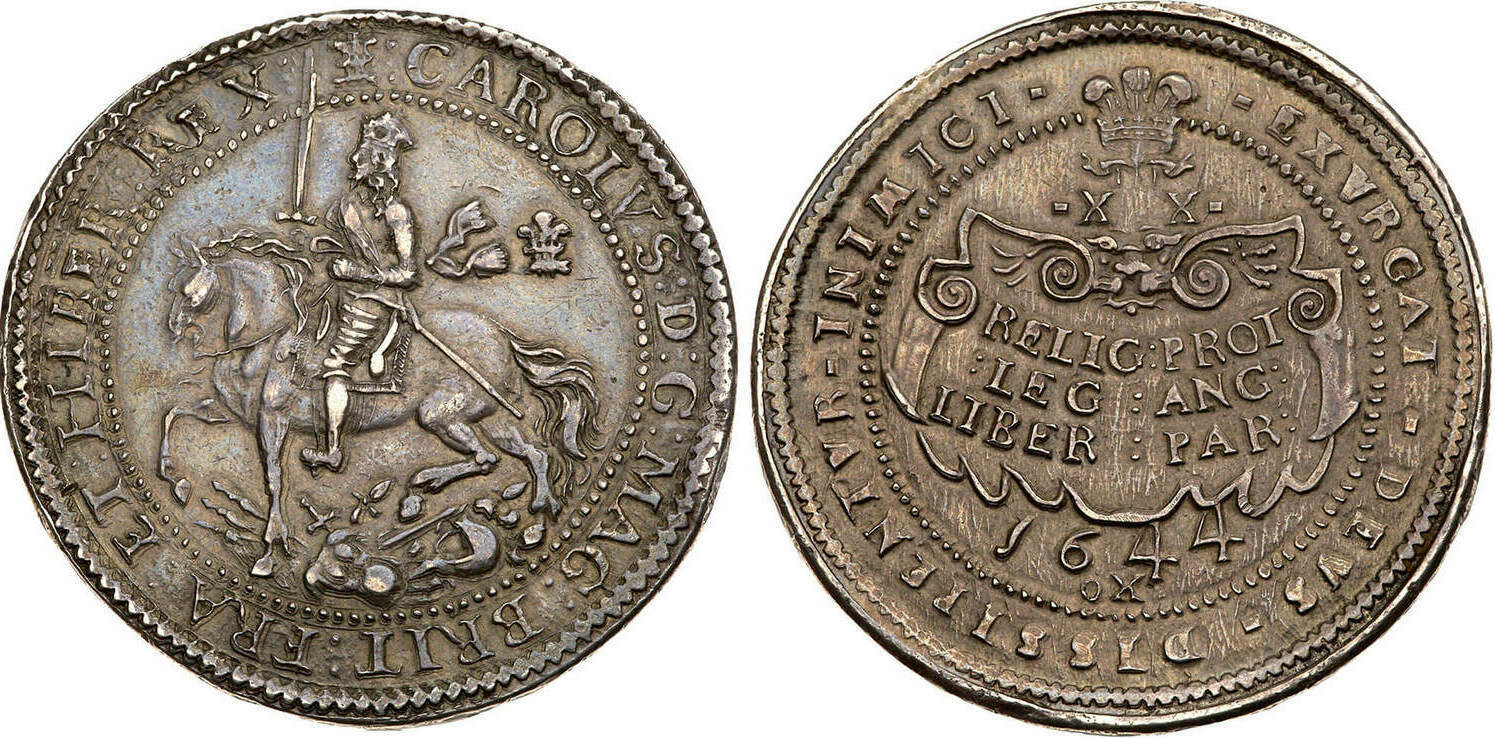 Silver Pound 1644
