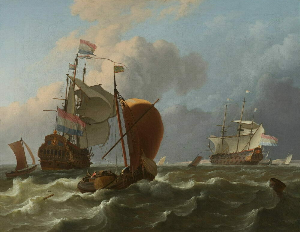 Бакхёйзен старший. Голландские военные корабли