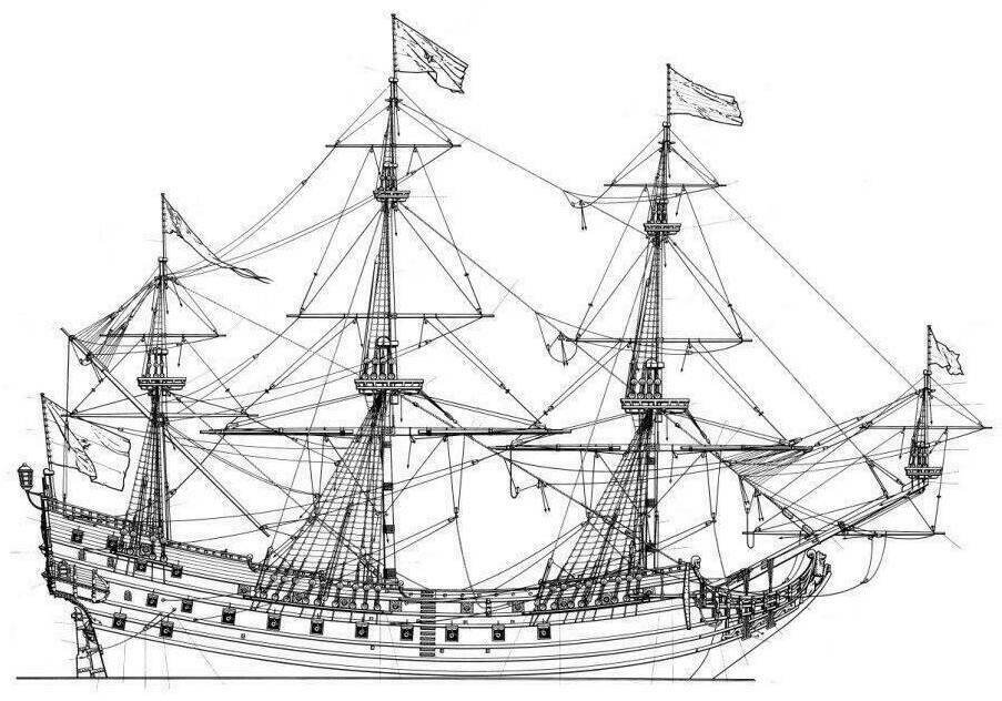 Парусный корабль Prince William