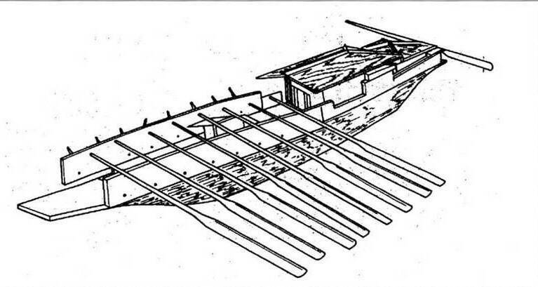 Модель корабля эпохи династии Хань