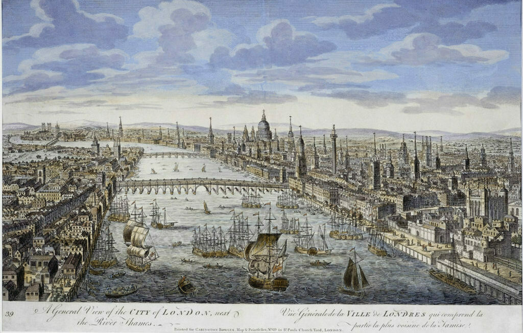 Лондон Сити 17 век