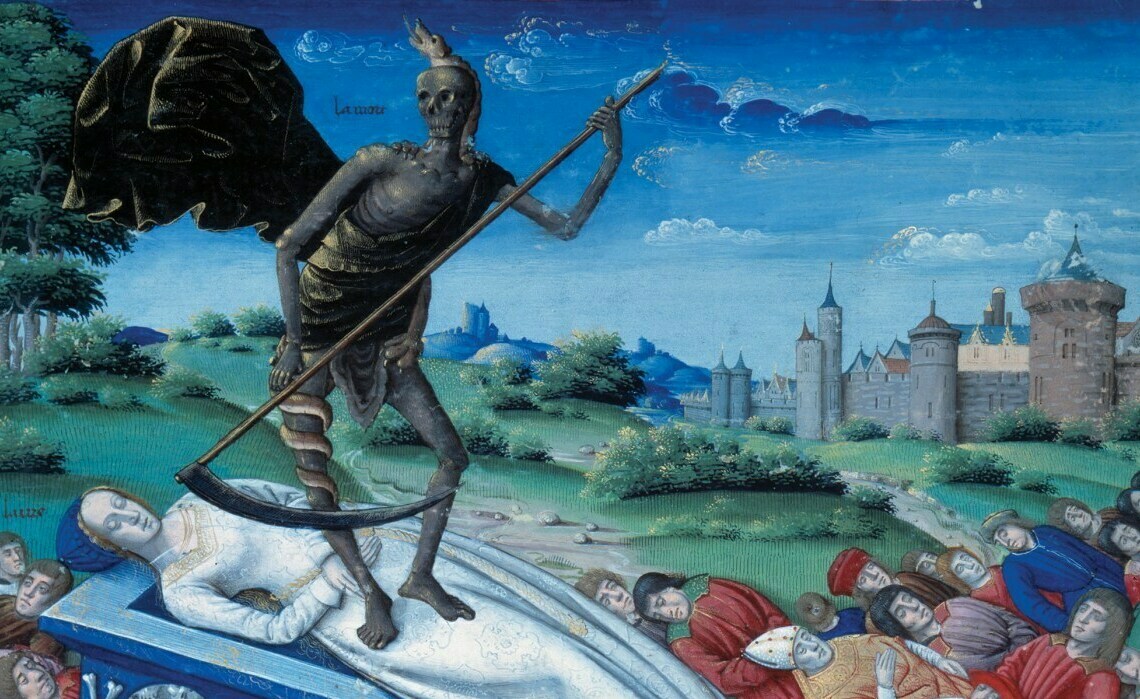 1346-1353 год. Чёрная смерть.