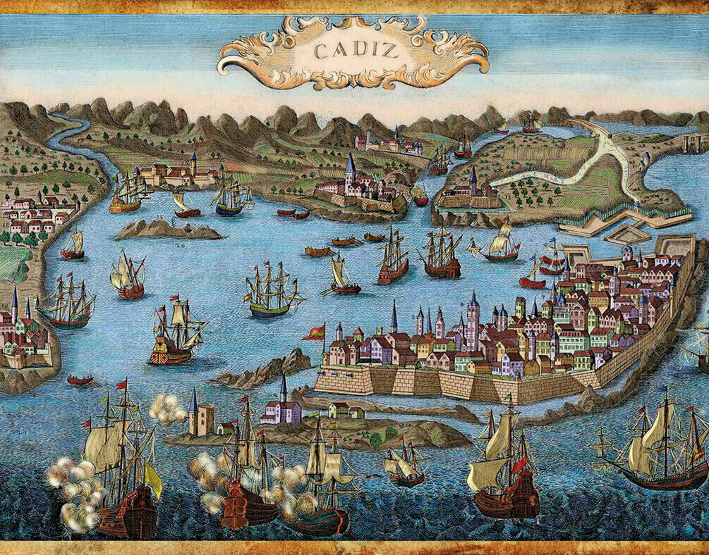 Порт Кадиса 16 век