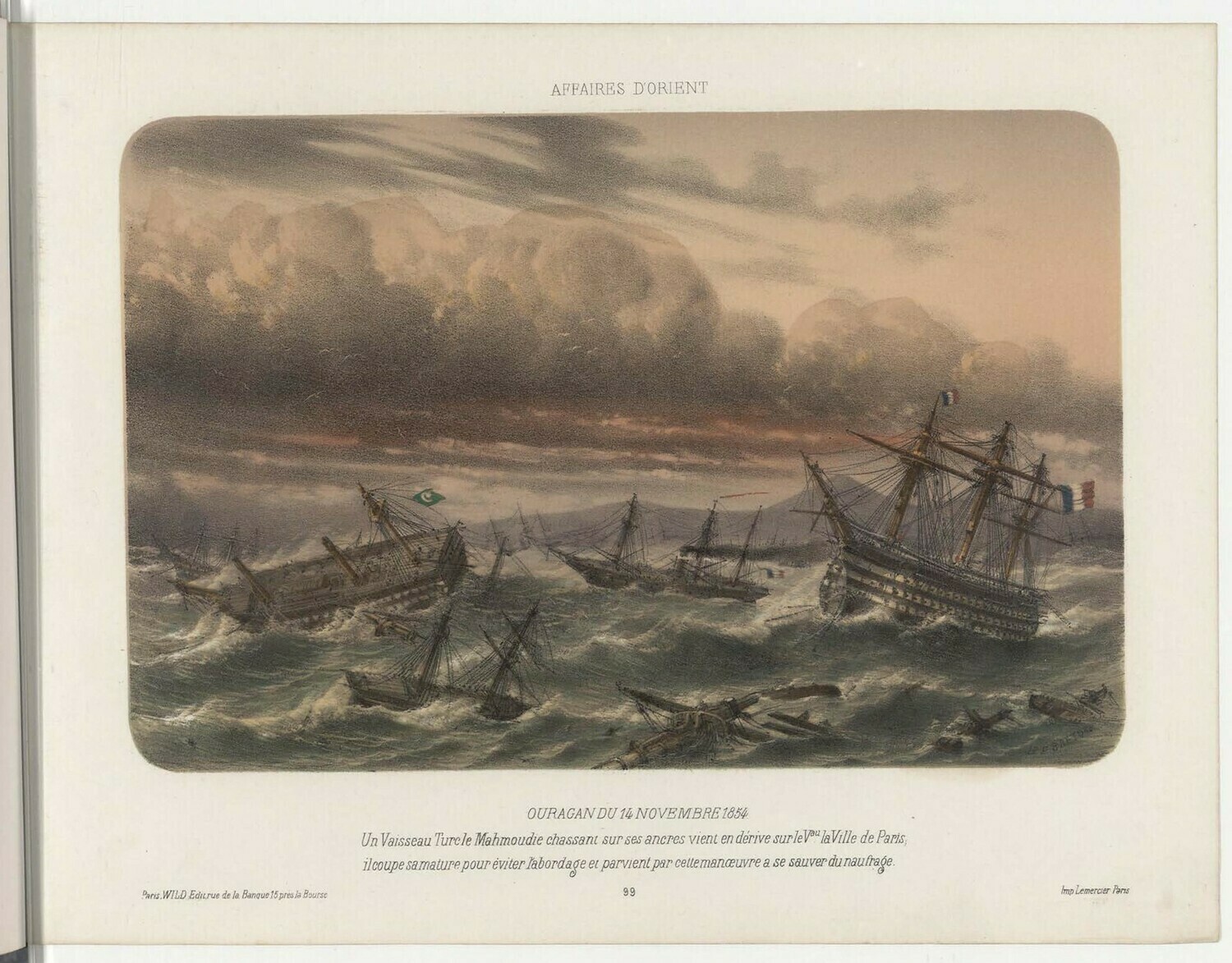 Ураган 14 ноября 1854 г.