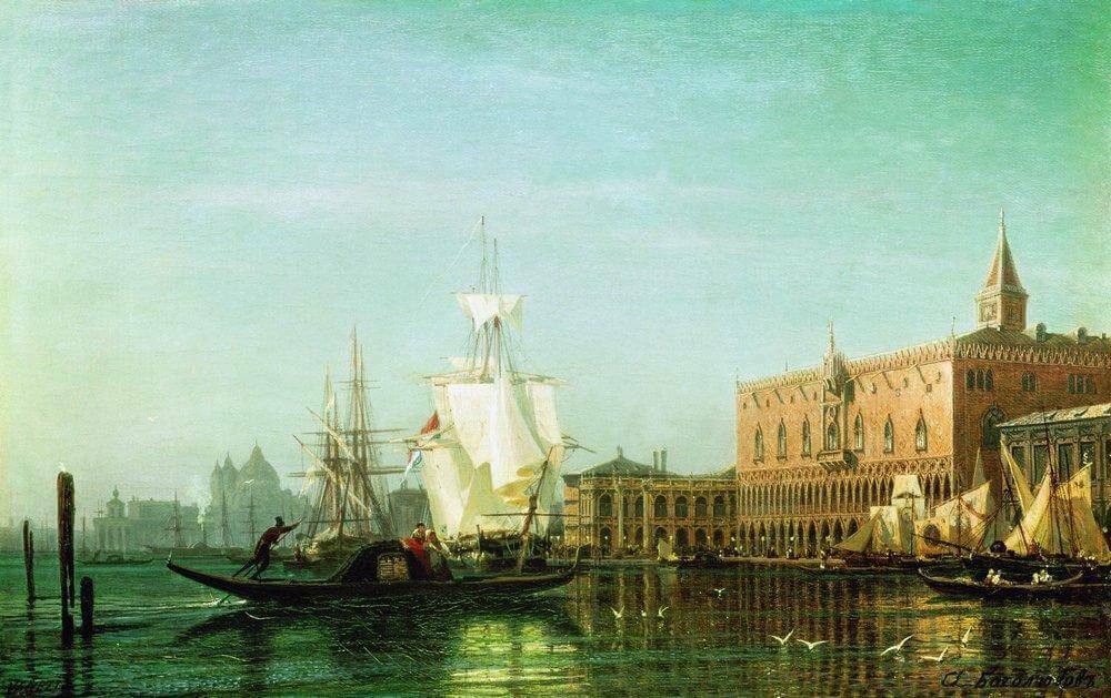 Алексей Боголюбов. Венеция. 1850-е.