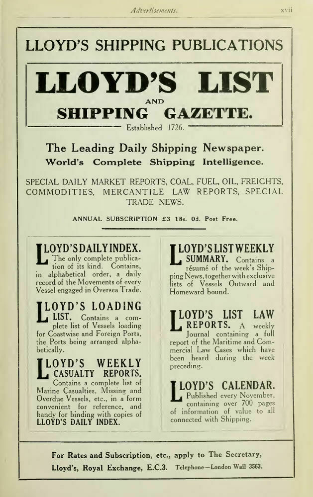 Lloyd's of London газета