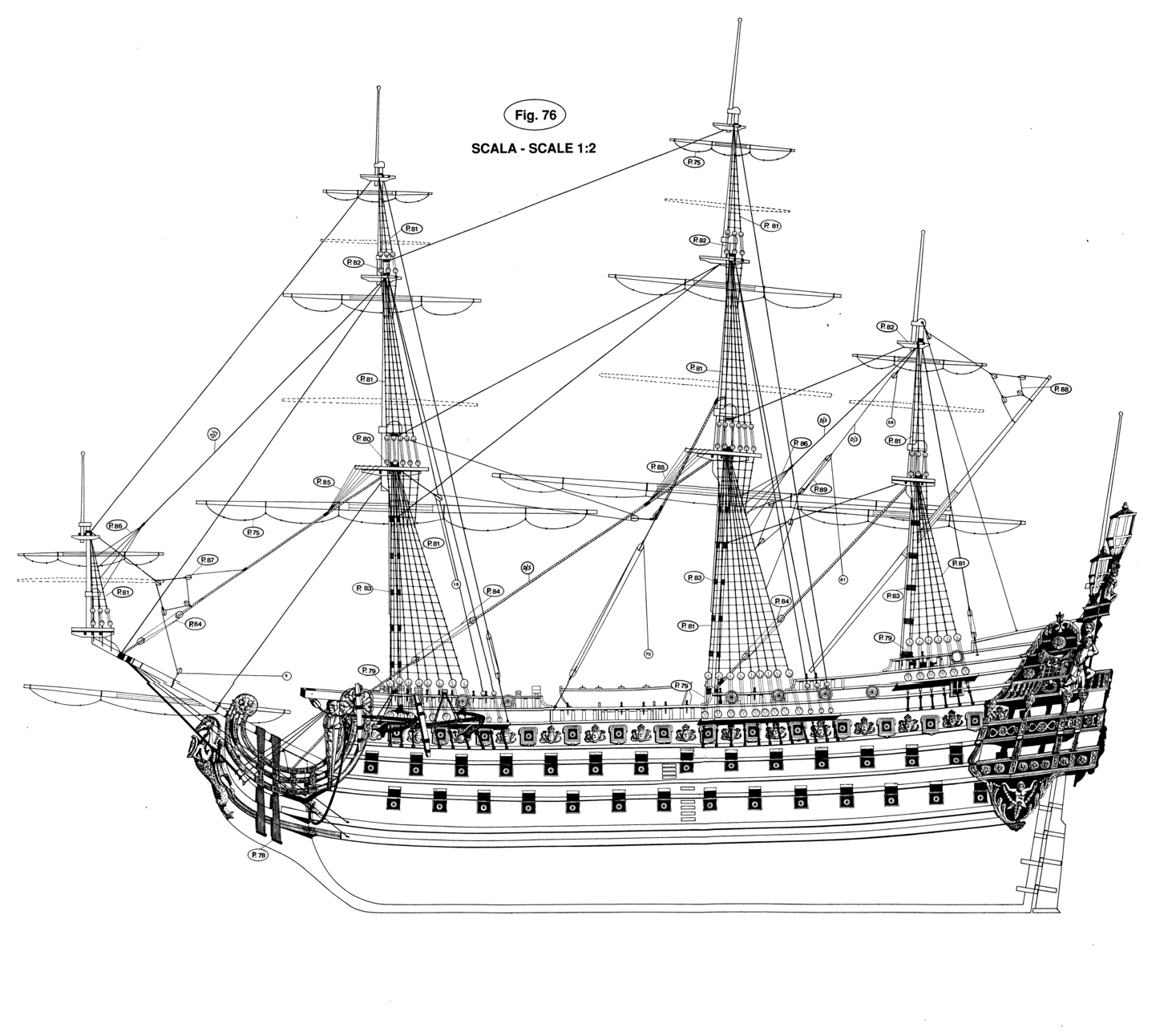 Парусный корабль Солей Рояль