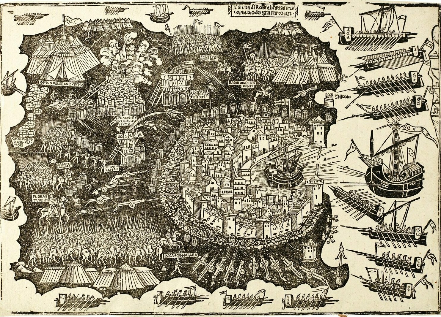 Осада Родоса 1522 год.