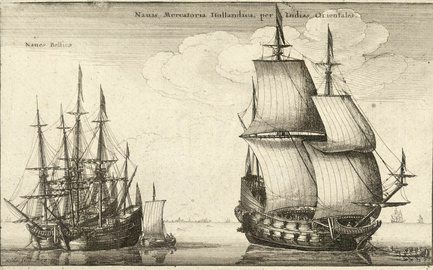 Голландские корабли 17-го века