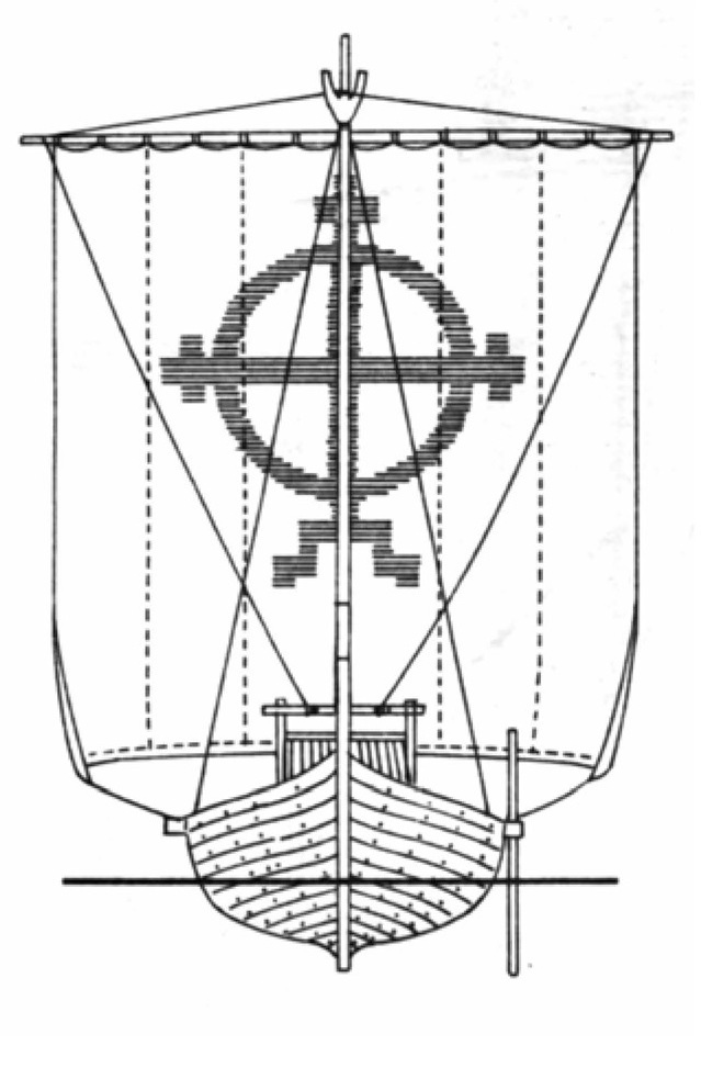 Новгородское парусное судно